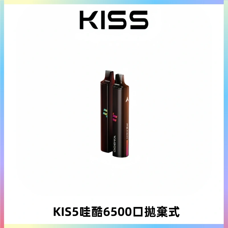 KIS5WAGOO哇酷6500口拋棄式 | 自由混搭雙口味 | 雙芯組合